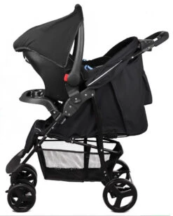 Babygo Travel XP Blue Autostoel 0-13 Kg 1201 -BabyGo Verkoopwinkel 630 3 basket travelxp black 1 3