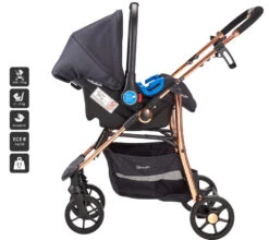 Babygo Style Black Rose 3-in-1 Kinderwagen Incl. Autostoel 6321 16 Babygo Style Black Rose 3-in-1 Kinderwagen Incl. Autostoel 6321 -BabyGo Verkoopwinkel 6321 style3in1 blackrose 8 babygo