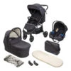 Babygo Style Black 3-in-1 Kinderwagen Incl. Autostoel 6323 -BabyGo Verkoopwinkel 6323 style3in1 black 4 babygo 1