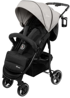 Babygo Basket Grey Melange Wandelwagen Incl. Autostoel 64012 -BabyGo Verkoopwinkel Babygo Basket Grey Melange Wandelwagen 6402 1