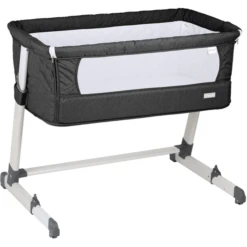 BabyGO Co-sleeper Together Dark Grey Special Edition