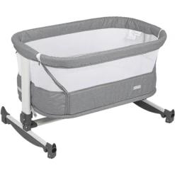 BabyGO Co-sleeper Vivaldi Dark Grey -BabyGo Verkoopwinkel babygo co sleeper vivaldi dark grey a306786 4