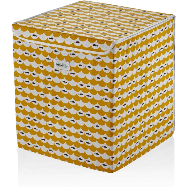 BabyGO - Opbergdoos Geel 3 BabyGO - Opbergdoos Geel