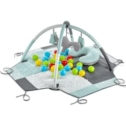 BabyGO - Speelmat Met Ballen Groen -BabyGo Verkoopwinkel babygo speelmat met ballen groen a412140 2