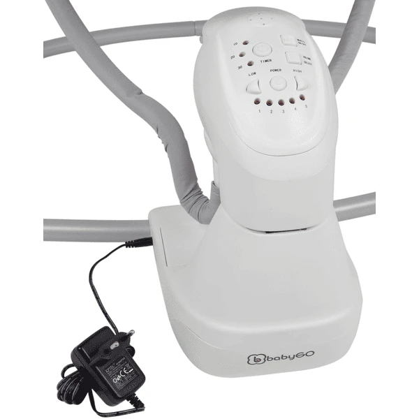 BabyGO Wipstoeltje Cuddly Beige 5 BabyGO Wipstoeltje Cuddly Beige - Afbeelding 3