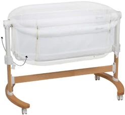 Babygo Amila Beige Creme Wieg Aan Bed 4151 -BabyGo Verkoopwinkel babygo amila beige creme wieg aan bed 4151 2