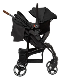 Babygo Basket Dark Grey Melange Wandelwagen Incl. Autostoel 64011 -BabyGo Verkoopwinkel babygo basket dark grey melange wandelwagen incl. autostoel 64011 1