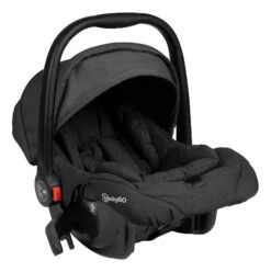 Babygo Basket Dark Grey Melange Wandelwagen Incl. Autostoel 64011 -BabyGo Verkoopwinkel babygo basket dark grey melange wandelwagen incl. autostoel 64011 3