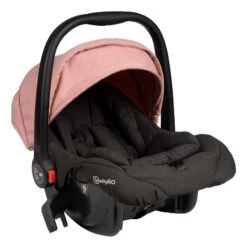 Babygo Basket Pink Melange Wandelwagen Incl. Autostoel 64013 -BabyGo Verkoopwinkel babygo basket pink melange wandelwagen incl. autostoel 64013 3