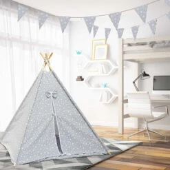 Babygo Grey Little Tippi Tent 9551 -BabyGo Verkoopwinkel babygo grey little tippi tent 9551 1