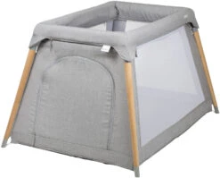 Babygo Groovy Grijs Campingbedje Incl. Bodemverhoger 4551 -BabyGo Verkoopwinkel babygo groovy grijs campingbedje incl. bodemverhoger 4