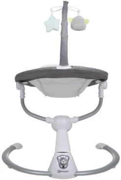 Babygo Homey Set Grey/White Babyschommel En Kinderstoel 19024 -BabyGo Verkoopwinkel babygo homey grey swing babyschommel 109 2 6 1 3