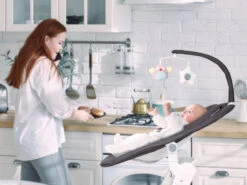 BabyGo Homey Black Swing Babyschommel 190-1 -BabyGo Verkoopwinkel babygo homey swing babyschommel 4