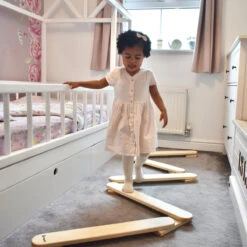 Babygo Nature 4-delige Balansbalk 8602 -BabyGo Verkoopwinkel babygo nature balansbalk sfeer 2