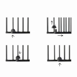 Babygo Safety BabySecure Wallfix Black Traphek 4062 27 Babygo Safety BabySecure Wallfix Black Traphek 4062 -BabyGo Verkoopwinkel babygo safety babysecure wallfi2 black traphek 4062 x 1 1