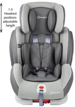 Babygo Sira Grijs Isofix Autostoel 9-36 Kg 3752 -BabyGo Verkoopwinkel babygo sira grijs isofix autostoel 12