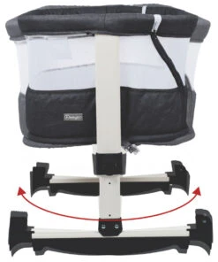 Babygo Vivaldi Dark Grey Wieg Aan Bed 4653 -BabyGo Verkoopwinkel babygo vivaldi dark grey wieg aan bed 4653 5