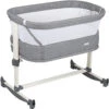 Babygo Vivaldi Grey Wieg Aan Bed 4651 -BabyGo Verkoopwinkel babygo vivaldi grey wieg aan bed 4651