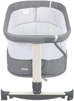 Babygo Vivaldi Grey Wieg Aan Bed 4651 -BabyGo Verkoopwinkel babygo vivaldi grey wieg aan bed 4651 2