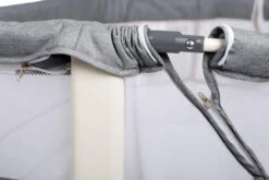 Babygo Vivaldi Grey Wieg Aan Bed 4651 -BabyGo Verkoopwinkel babygo vivaldi grey wieg aan bed 4651 3